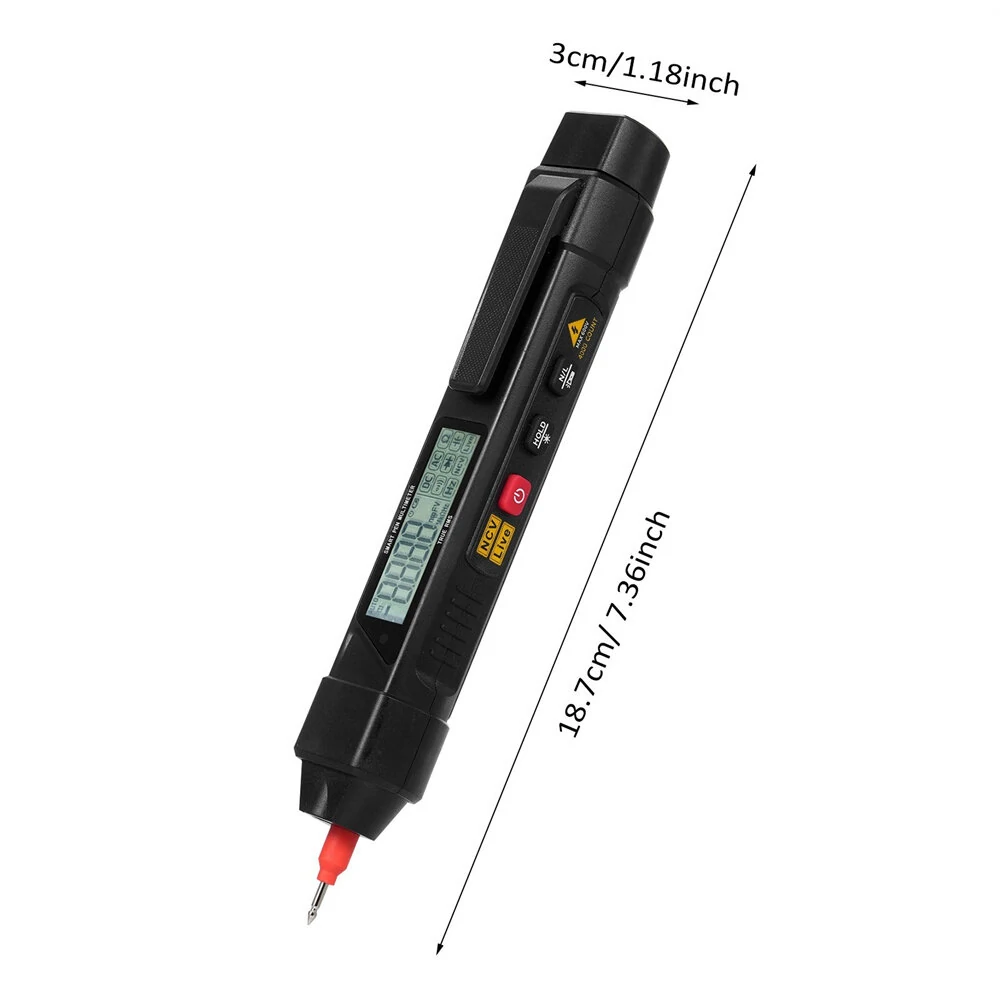 KAIWEETS Digital Multimeter - 4000 Count AC/DC Voltage Tester | NCV & LED Light - Image 5