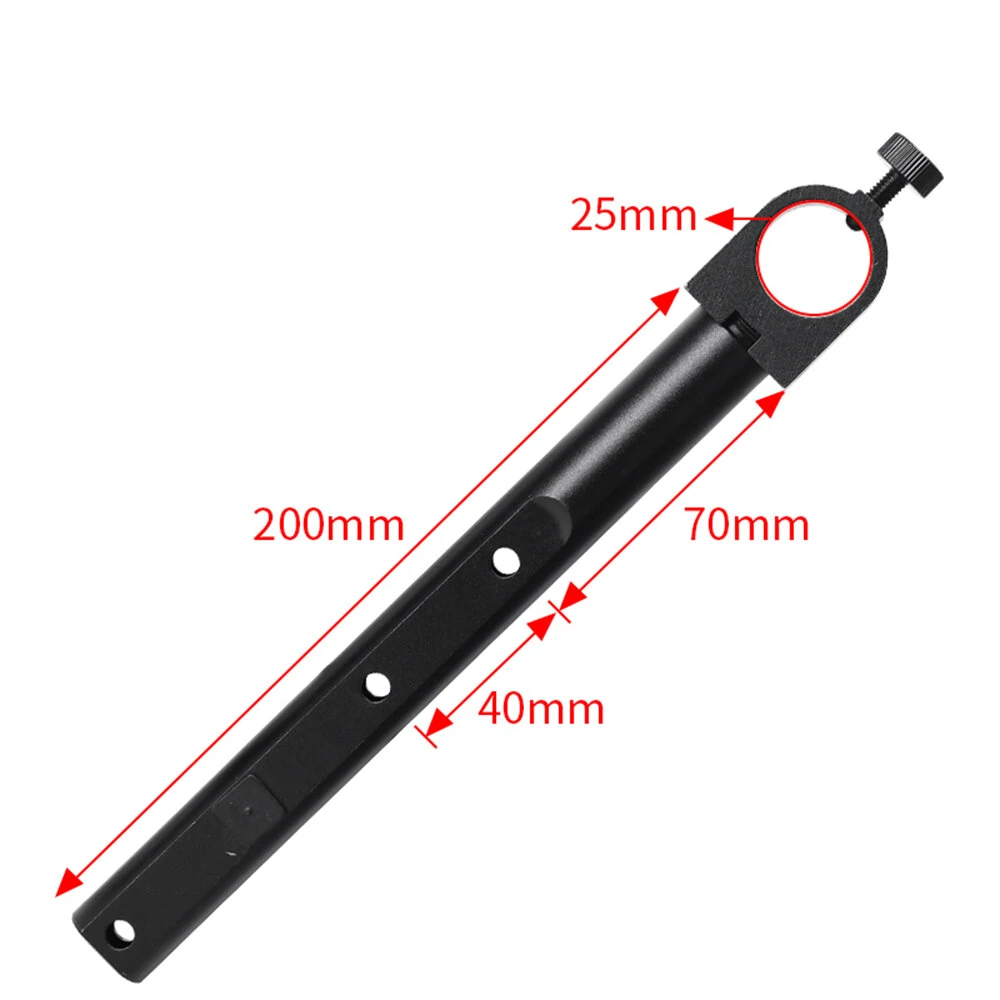 HAYEAR Microscope Stand & Lens Holder | 25mm 32mm 50mm Adapter | Metal Adjustable Arm Display Mount - Image 2
