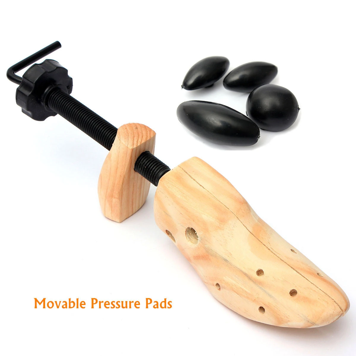 Wooden 2-Way Adjustable Boot & Shoe Stretcher | Size 5-12 | Shoe Tree Shaper - Image 4