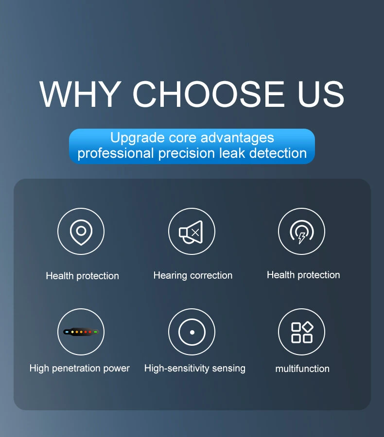 F03 Pipeline Leakage Test Probe | High Sensitivity, Type-C Charging | 7-Hour Battery - Image 3