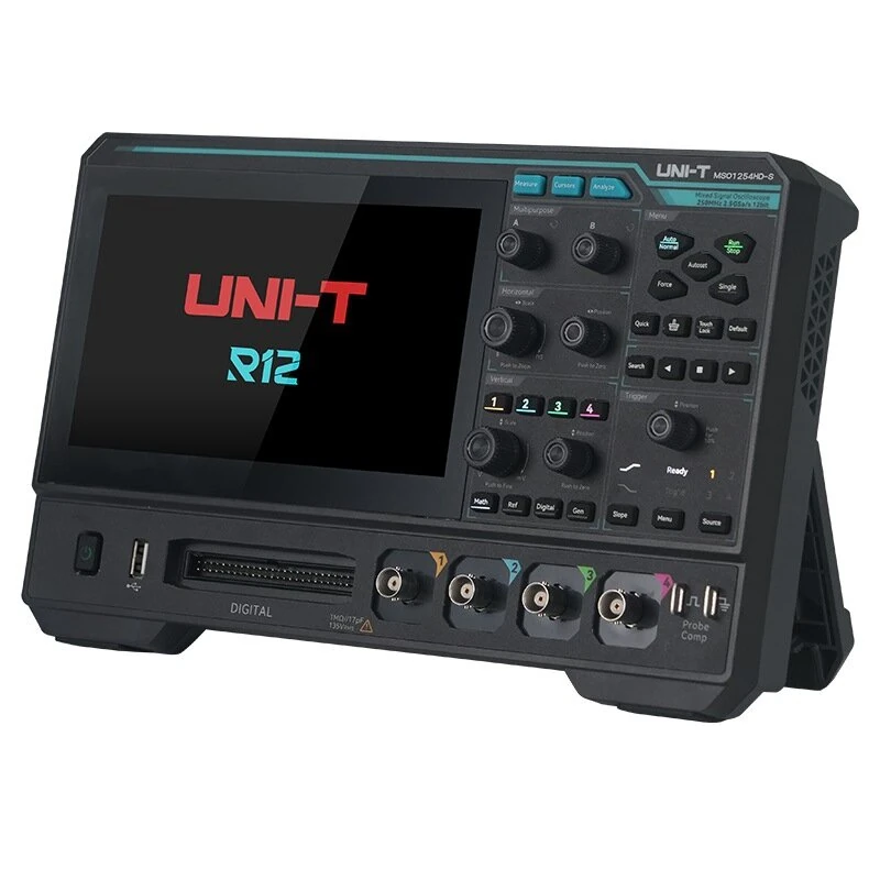 UNI-T MSO1154HD 150MHz Oscilloscope | 4 Channel 12 Bit 7 Touchscreen - Image 2