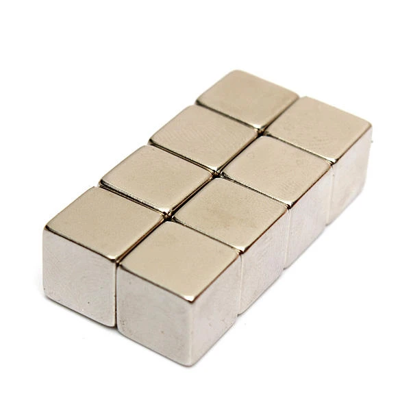 10Pcs N50 Neodymium Magnets - 10mm Cube Block Super Strong for Fridge - Image 2