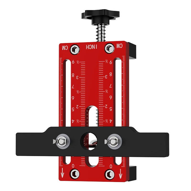 Upgrade Cabinet Door Mounting Jig - Aluminum Alloy Drill Locator for Framed & Frameless Cabinets | 10-85mm Thickness - Image 3