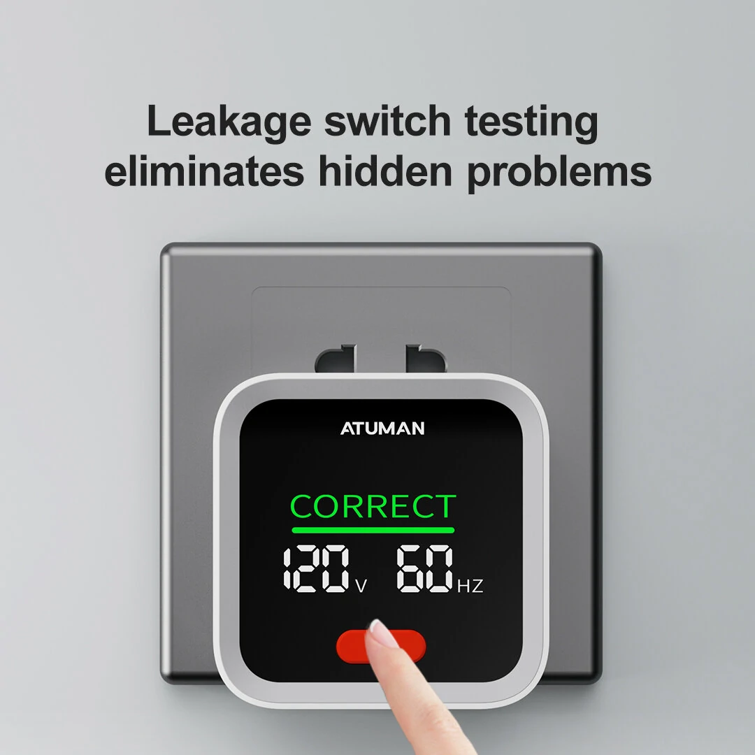 Xiao ATUMAN ST2 Intelligent Socket Tester - Compact & High Sensitivity - Wide Voltage Range - Image 3