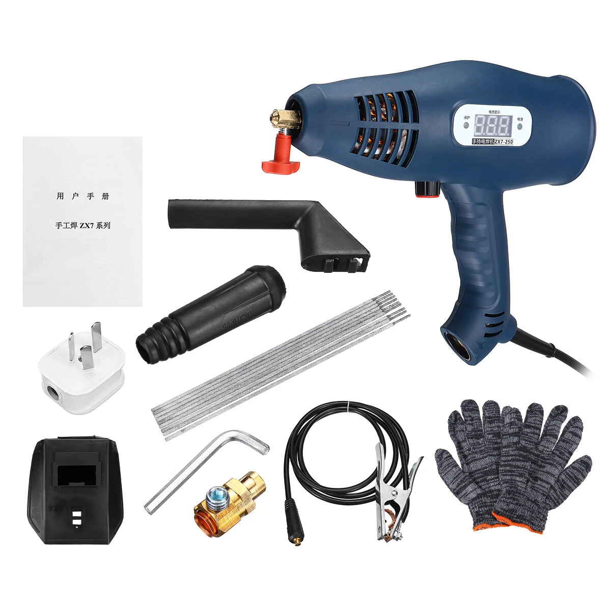 ZX7-250 220V Digital Automatic Welding Machine | 160A Arc Welder | Handheld Welding Gun - Image 3