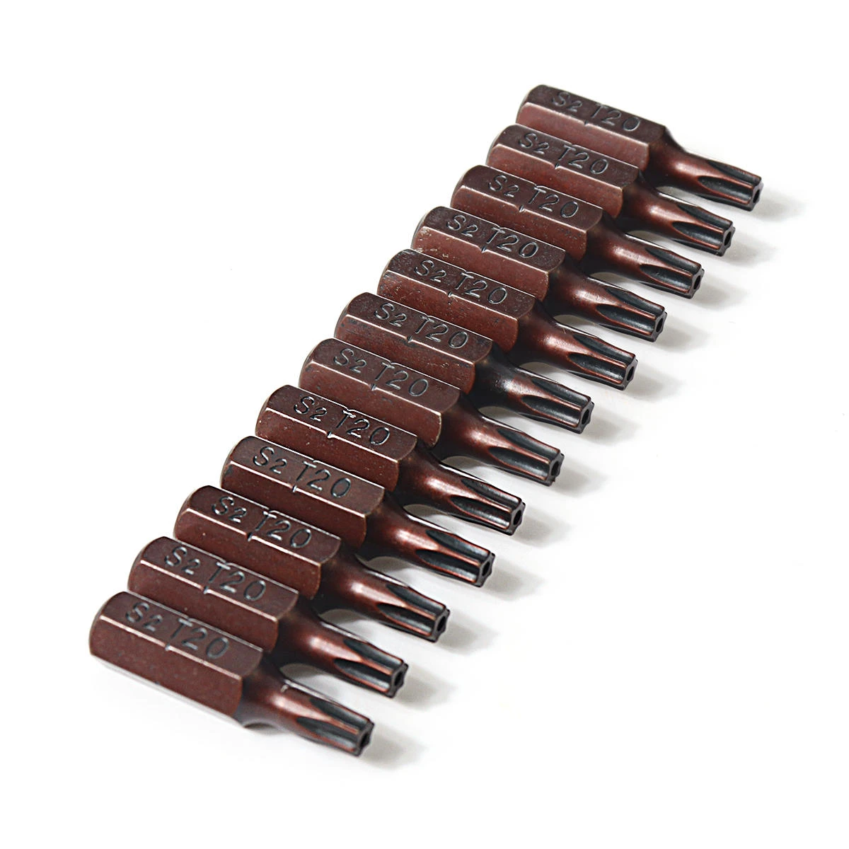12Pcs 25mm Hex Shank Magnetic T20 Torx Security Screwdriver Bits | Hand Tools - Image 5