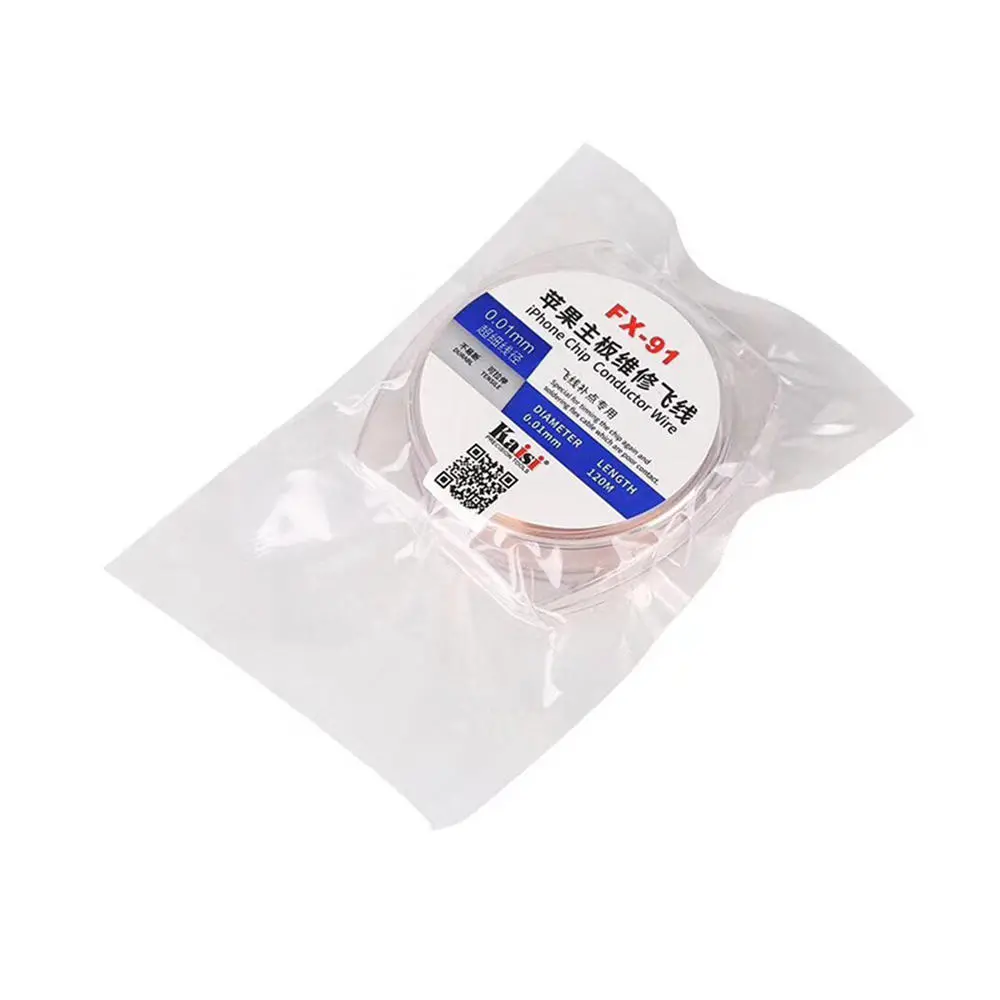 0.01mm 120m Enameled Copper Wire | Solder for iPhone Chip Repair & BGA Rework - Image 4