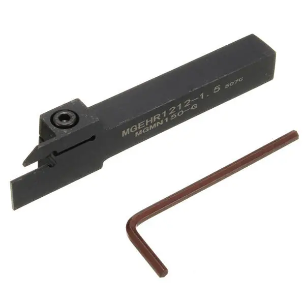 MGEHR1212-1.5 Lathe Tool Holder | For MGMN150 Inserts | 12x100mm External Grooving & Cut-Off - Image 2