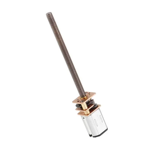 Chihai DC 12V 500RPM Gear Motor - Electric Motor with M4 Thread Shaft - Image 4