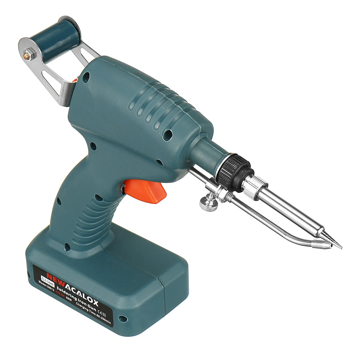 80W Cordless Soldering Gun - 12V Li-ion Rechargeable | Automatic Feed Welding Tool - Image 2