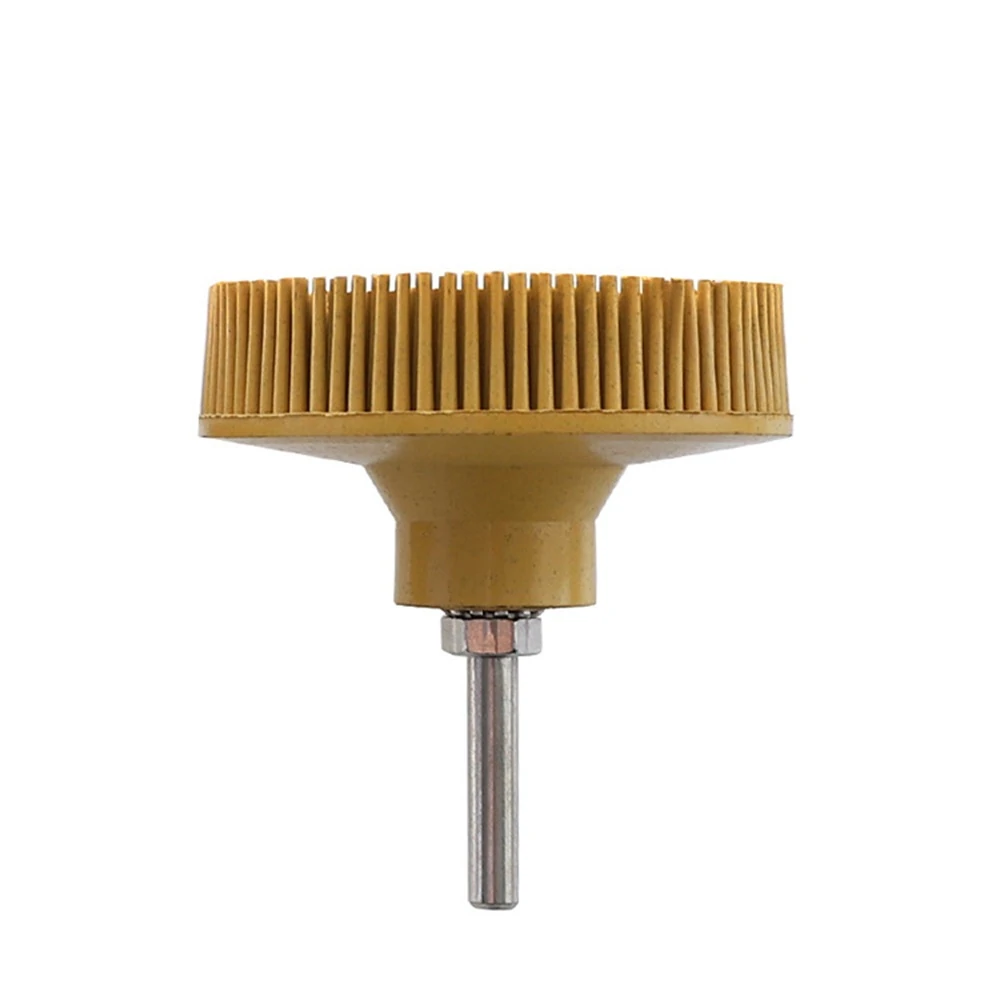 Drillpro Radial Bristle Disc 2-3 inch | Grit 50 80 120 | Emery Abrasive Brush for Dremel - Image 4