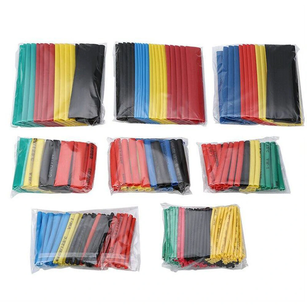 Shrinking Heat Shrink Tubing 164PCS | 2:1 Polyolefin Wire Wrap Set - Multicolor - Image 2