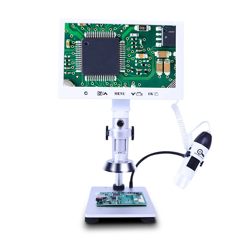 7-inch Ultra-HD Digital Microscope | 16MP Dual Lens | PCB & Phone Repair - Image 5