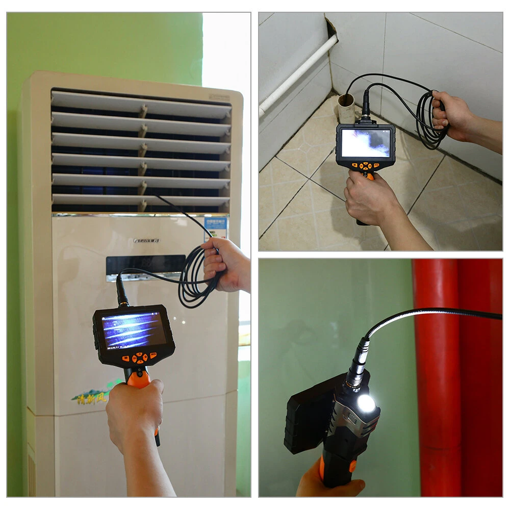 NTS300 Borescope - 4.3 LCD Monitor - 5.5mm 3M Camera with 360° Rotation - Image 3