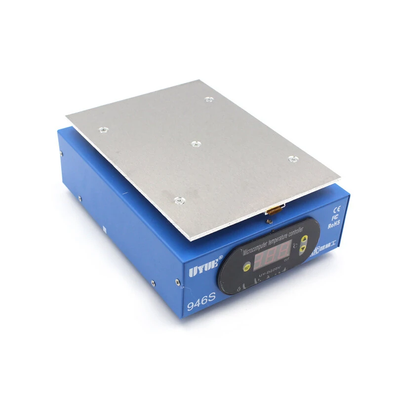 UYUE 946S Preheating Station - 400W 140x200mm Platform | LCD Digital Screen - Image 4
