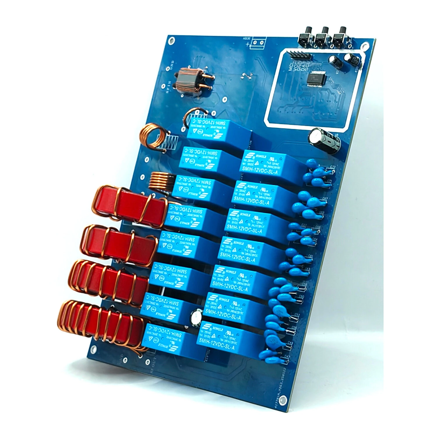 Upgrade AT50 150W HF Shortwave Antenna Tuner | 1.9-54MHz ATU-100 DIY Kit with Housing - Image 4