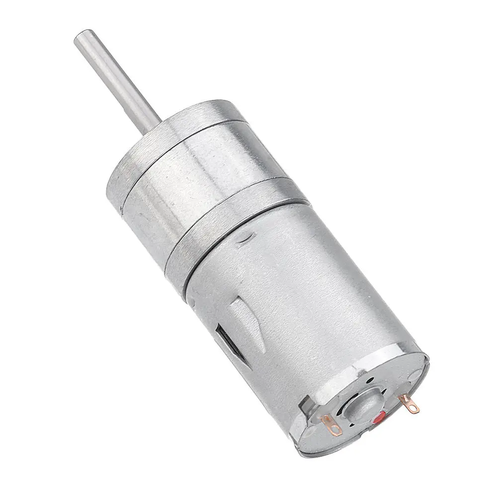 Machifit 24V DC Gear Motor | 25mm Extended Shaft | 25GA370 Micro Reduction Motor - Image 2