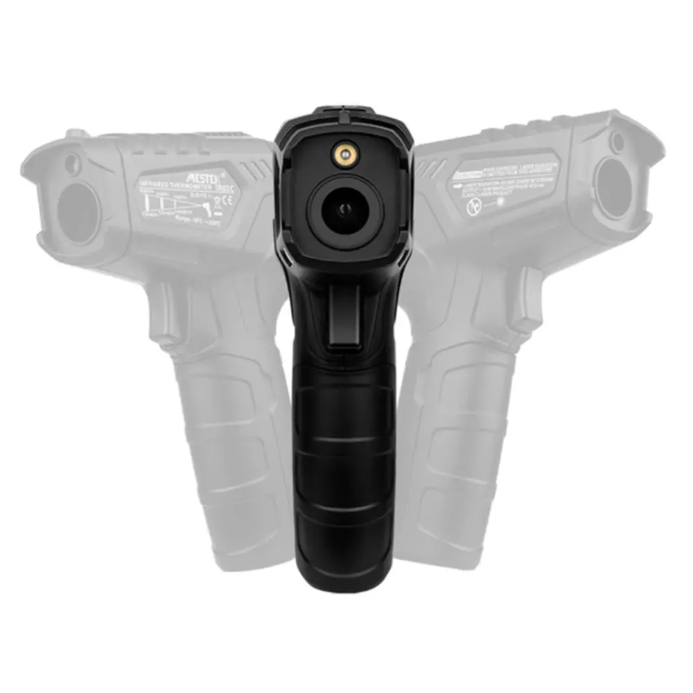 MESTEK IR01A Infrared Thermometer | -50° to 380°C Non-Contact | 12-Point Color Screen - Image 4