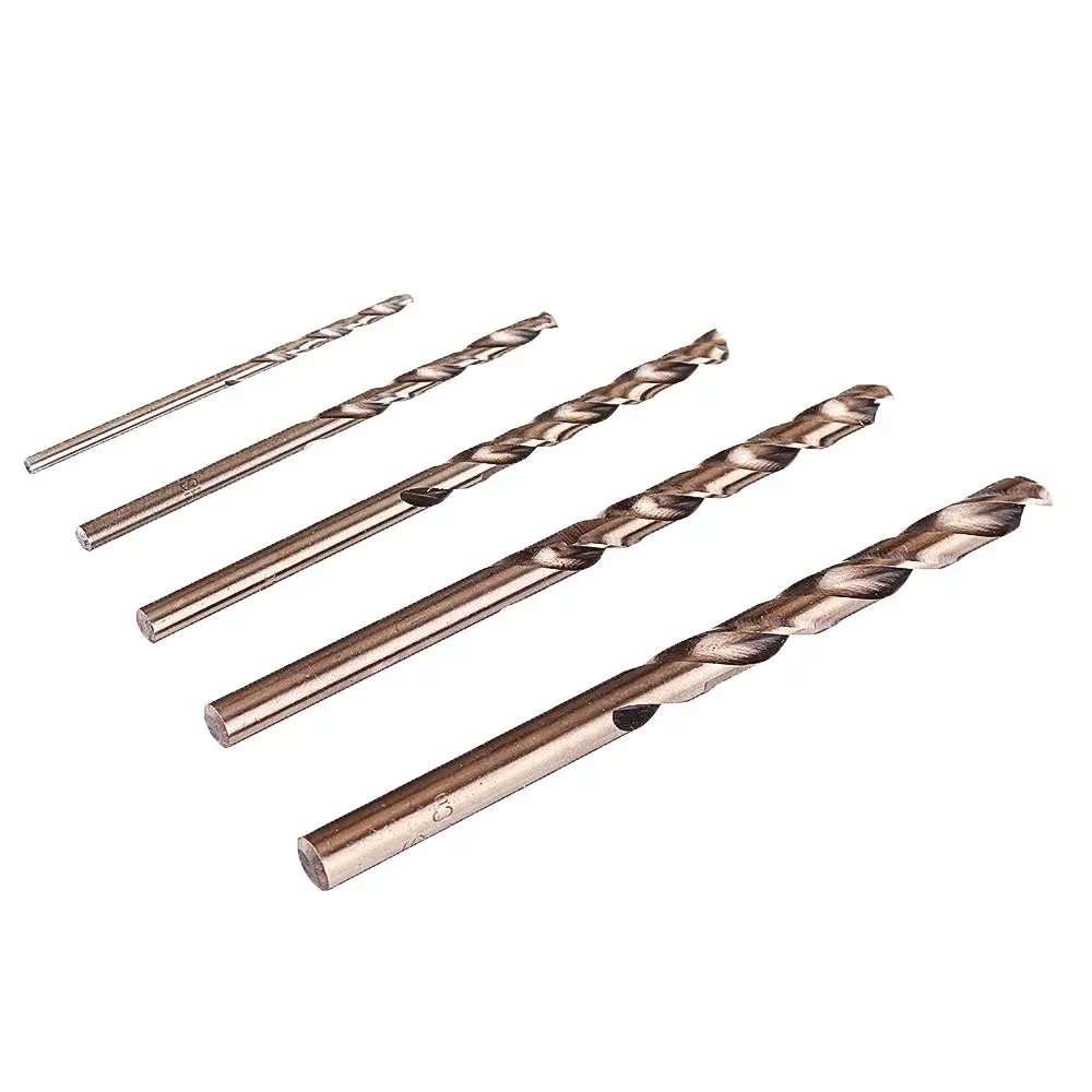 JIMI HSS-CO Cobalt Drill Bits 5Pcs 2-6mm | For Bosch Dremel Rotary Tool - Image 4