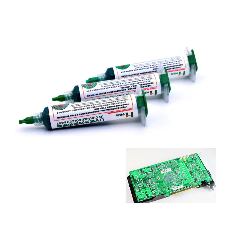 UV Curable Solder Mask - 10cc PCB Protection Paint for Mobile Phone Repair - Image 2