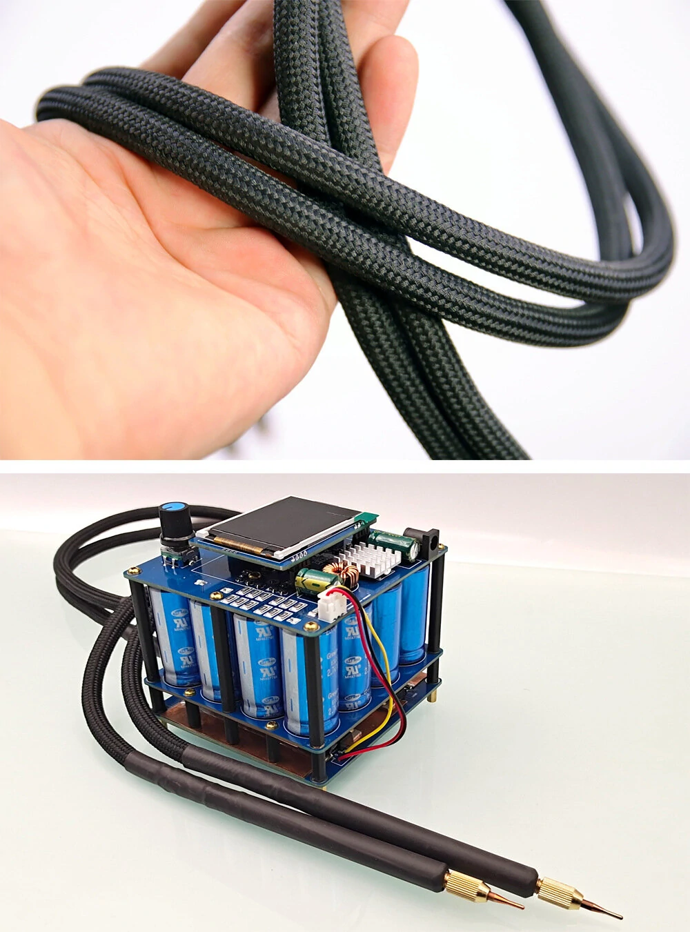 5.4V 400F Capacitor Spot Welder | DIY Portable Machine for 18650 Battery Packs - Image 2