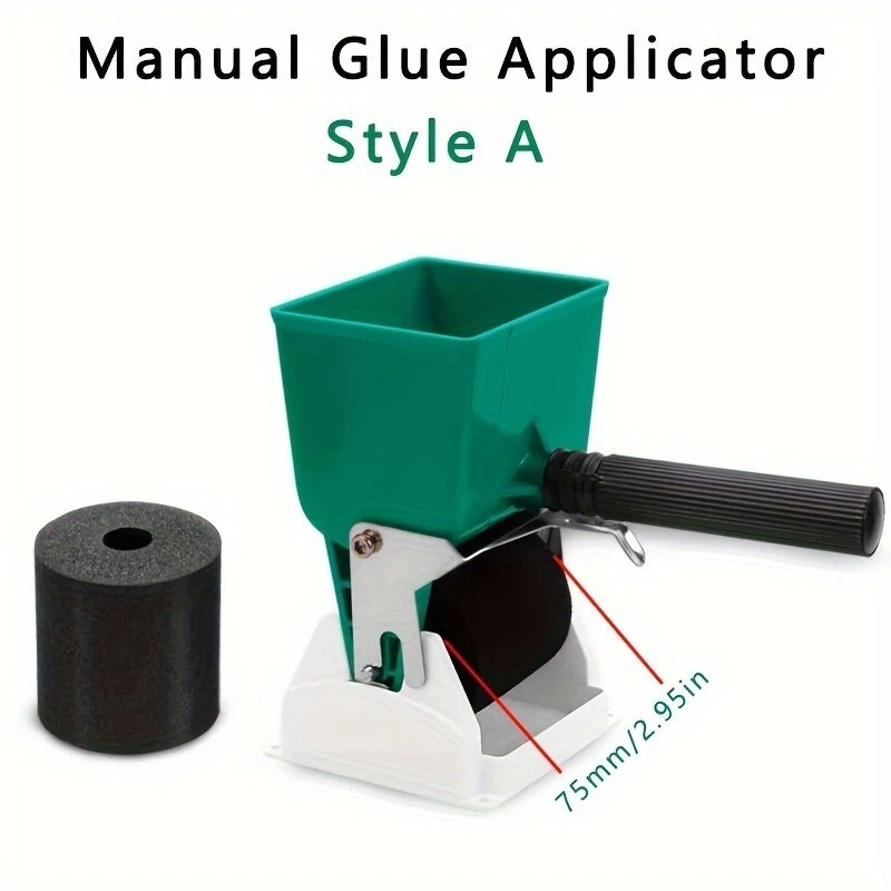 Woodworking Glue Applicator Roller with Flow Control Switch | Portable Manual Tool - Image 5