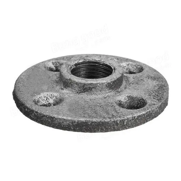 Cast Iron Steel Pipe Floor Flange - 1/2 Inch DN20 | Wall Mount Fitting - Image 2