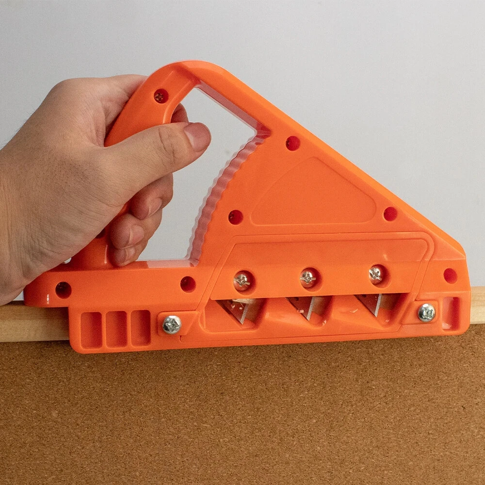 Gypsum Board Hand Plane - Drywall Edge Chamfering Tool for 45°/60° Angles - Image 3