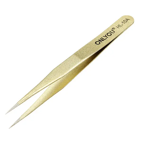 6Pcs BGA Precision ESD Tweezers Set - Stainless Steel Anti-static Repair Tool - Image 4