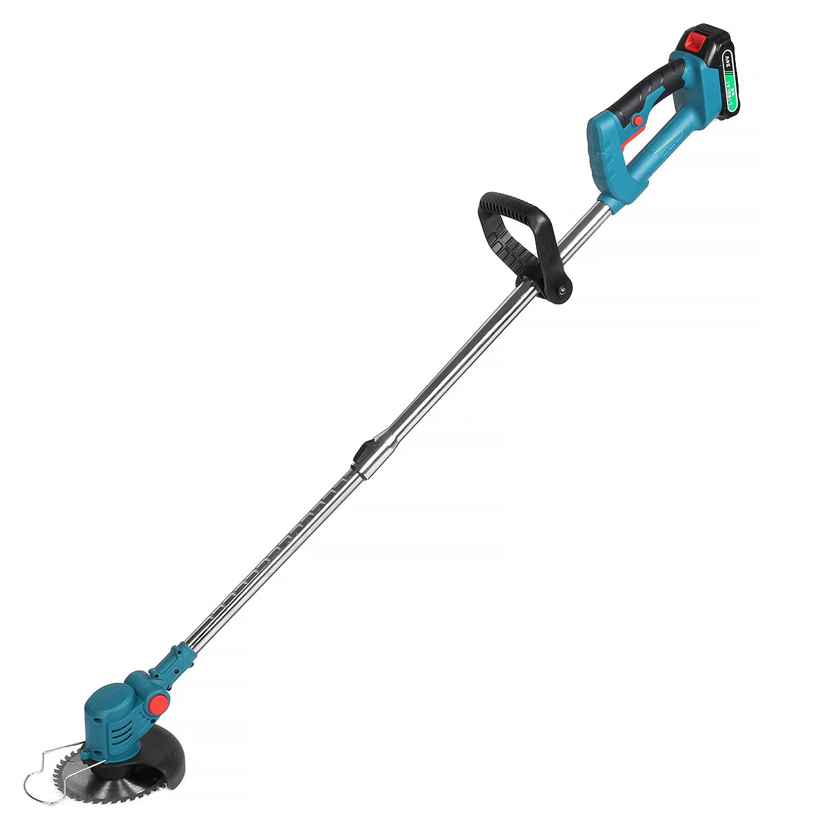 21V Cordless Electric Lawn Mower - Grass Trimmer & Weed Cutter Garden Tool - Image 4