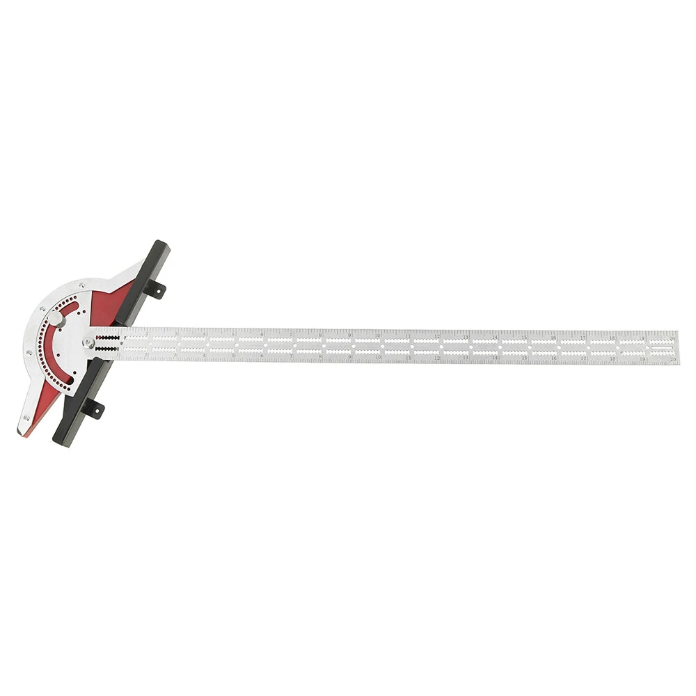 Durable Carpenter Edge Rule - Woodworking Protractor & Angle Measuring Tool - Image 3