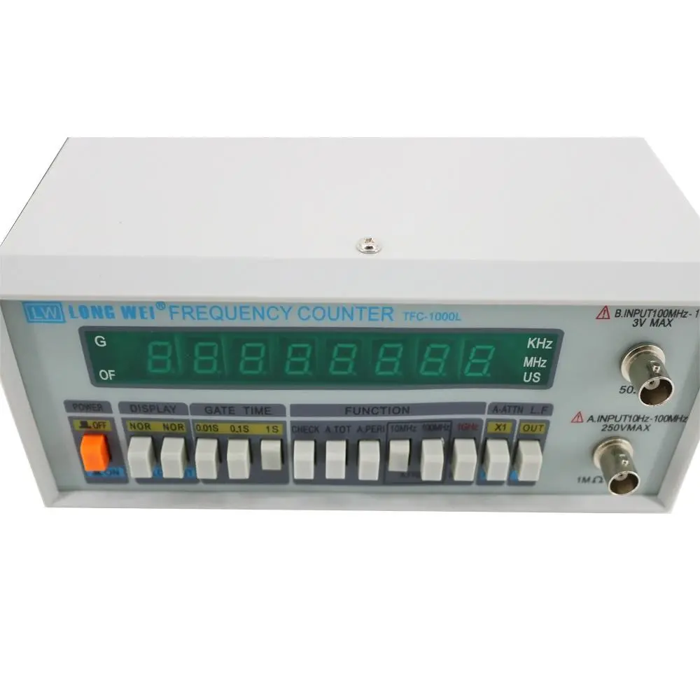 TFC-1000L Frequency Meter | 10Hz-1GHz Counter | 8 LED Display - Image 2