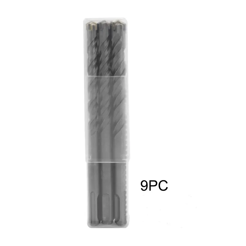 Drillpro 9Pcs SDS Hammer Drill Bit Set | 5-16mm Carbide Masonry Concrete Bits - Image 5