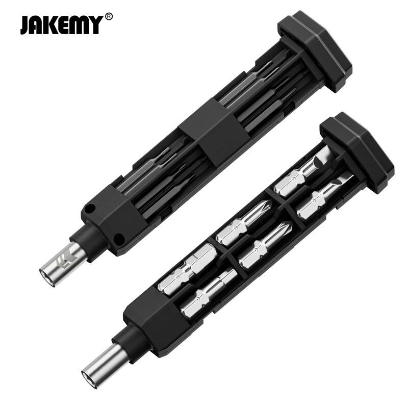 JAKEMY JM-8197 16-Piece Screwdriver Set | Phillips Slotted Tri-Wing Hex Bits - Image 4