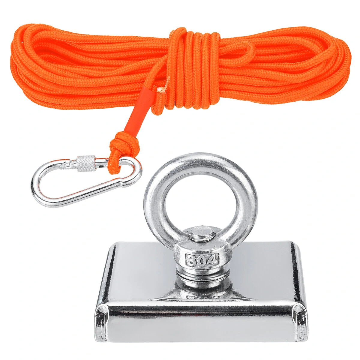 110KG Double Side Neodymium Fishing Magnet | Salvage Recovery with 10M Rope - Image 2