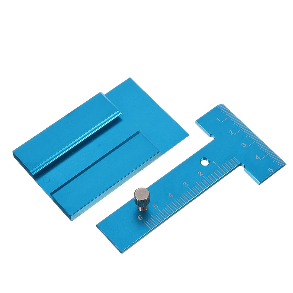 Aluminum Alloy Height & Depth Gauge Ruler - For Table Saw Woodworking - Image 2