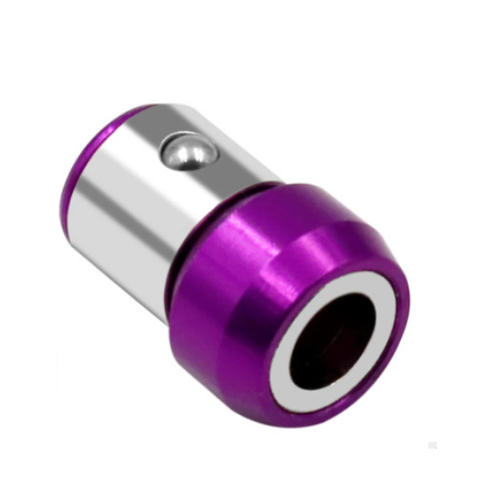 Drillpro Universal Magnetic Ring 6.35mm Screwdriver Bit | Alloy Strong Magnetizer - Image 3