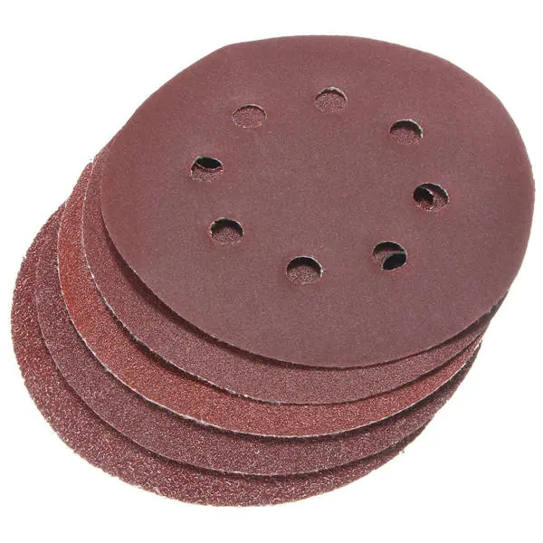 3M Sanding Discs 50Pcs | 8 Hole Abrasive Paper 40-240 Grit for Power Sanders - Image 4