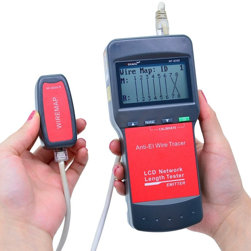 NOYAFA NF-8200 LAN Cable Tester | Ethernet RJ45 Network & Telephone Tester - Image 4