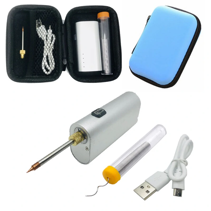 5V 10W Portable Soldering Iron Kit - USB Rechargeable & Lithium Battery - Image 4