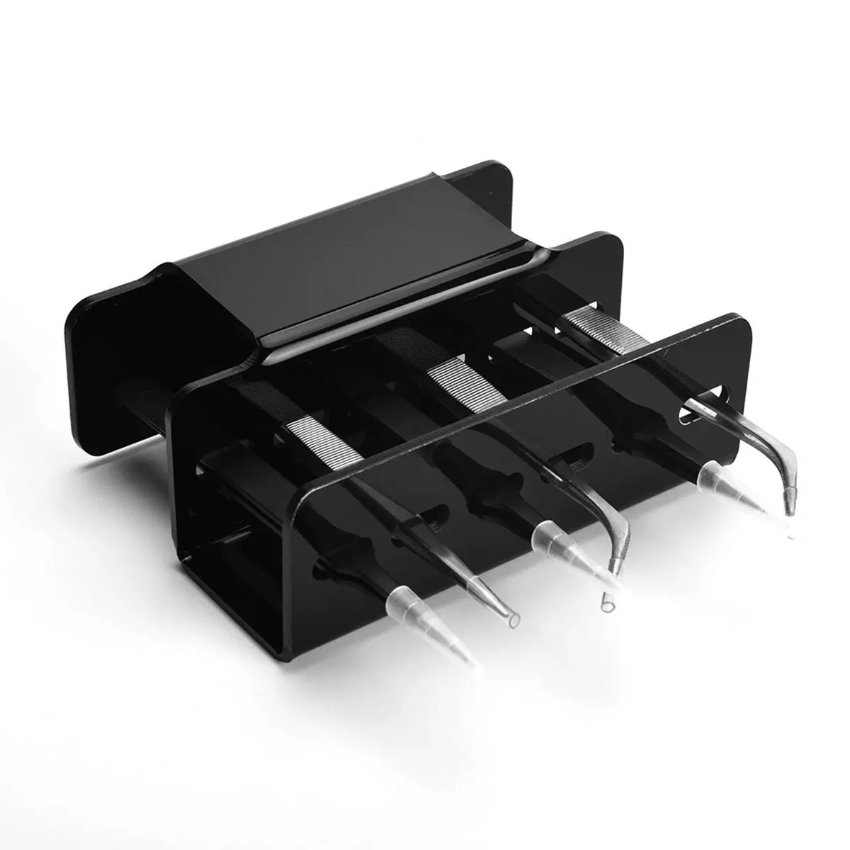 ECO Eyelash Extension Tweezers Stand - 6 Hole Storage Rack | Makeup Tool Holder - Image 5