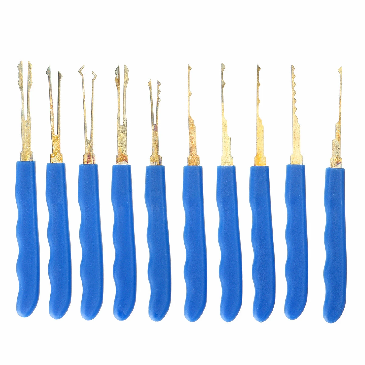 Lock Picks Set with Key Extractor Tool - Transparent Practice Padlock for Locksmith Skill - Image 3