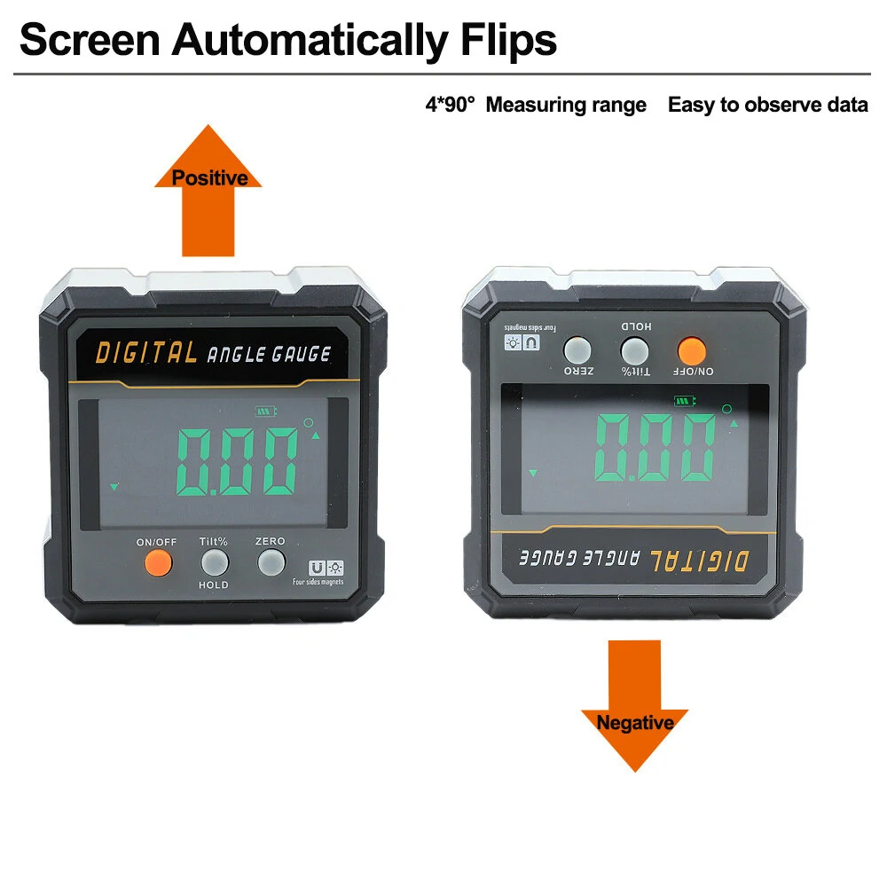 ETOPOO Digital Inclinometer - 360 Degree High-Precision Angle Measurement | Automatic Rotating Screen - Image 5