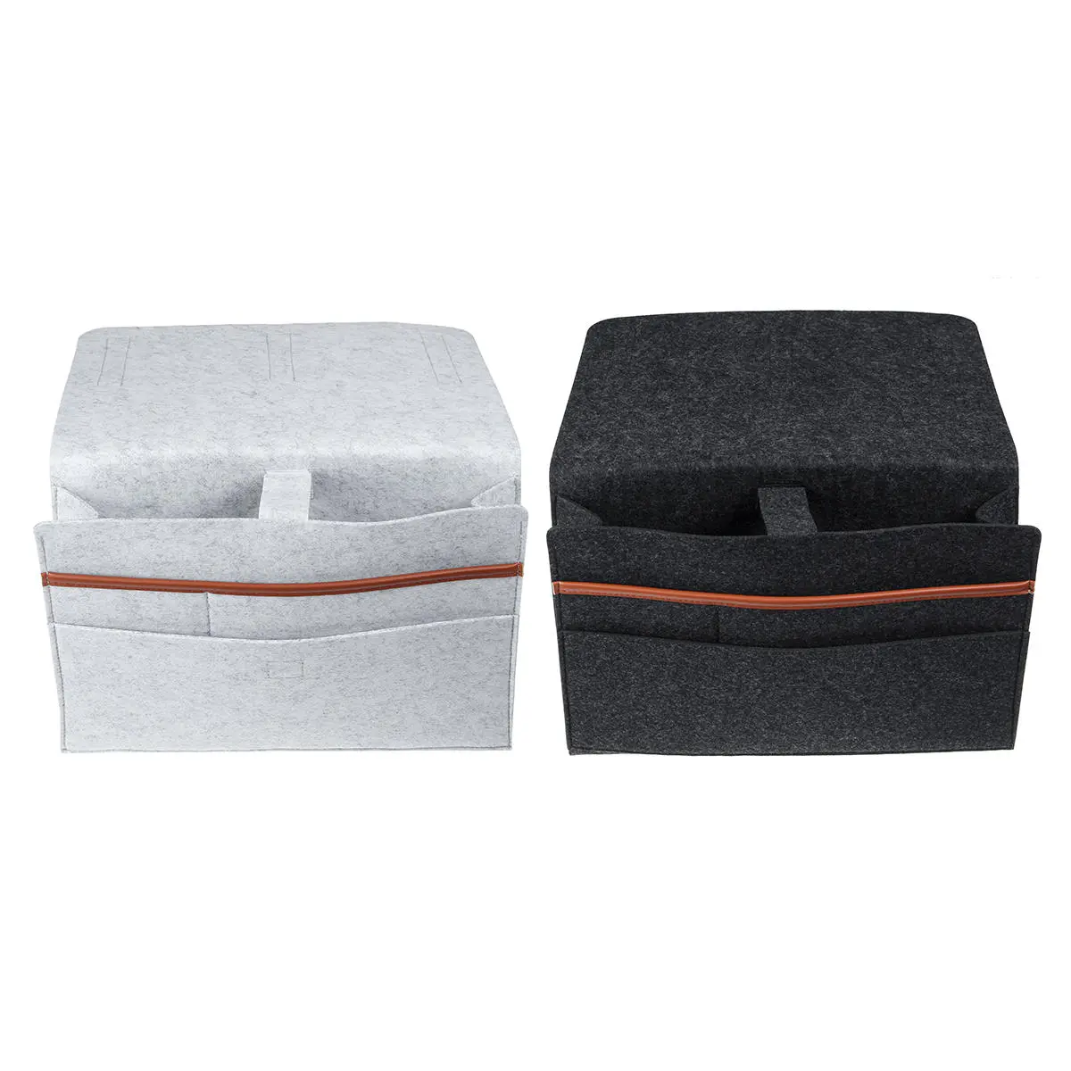 Felt Bedside Organizer - Sofa Storage Bag with Hanging Pockets | Dormitory - Image 2