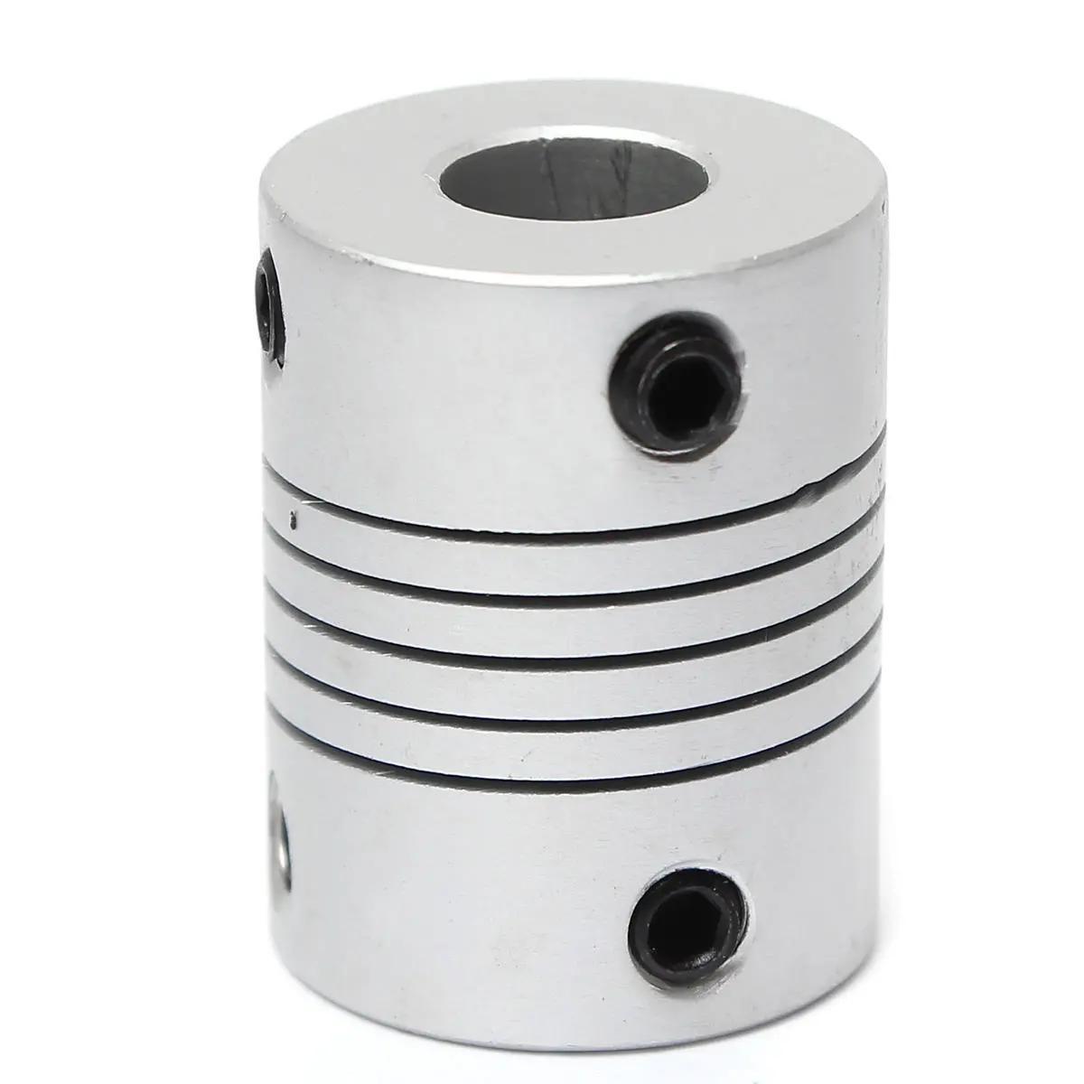 Aluminum Flexible Shaft Coupling - 5x8mm to OD19mm - CNC Stepper Motor Coupler - Image 2