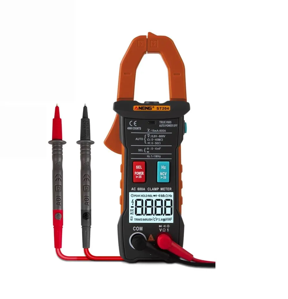 ANENG ST204 Digital Multimeter - 4000 Counts Auto-Ranging | AC/DC Current - Image 5