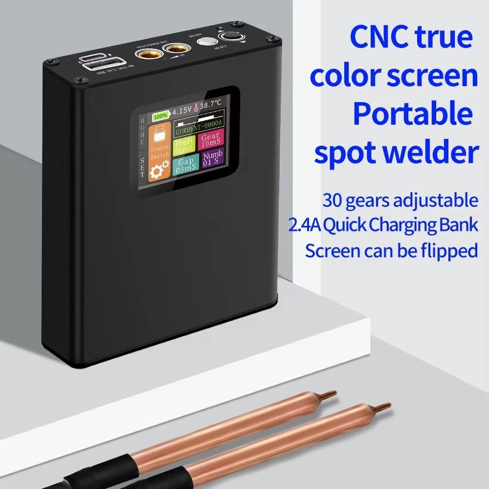 Digital Spot Welder Machine | 18650 Battery Kit | 0.1-0.25MM Nickel Welding | 30 Gear Adjustable - Image 3