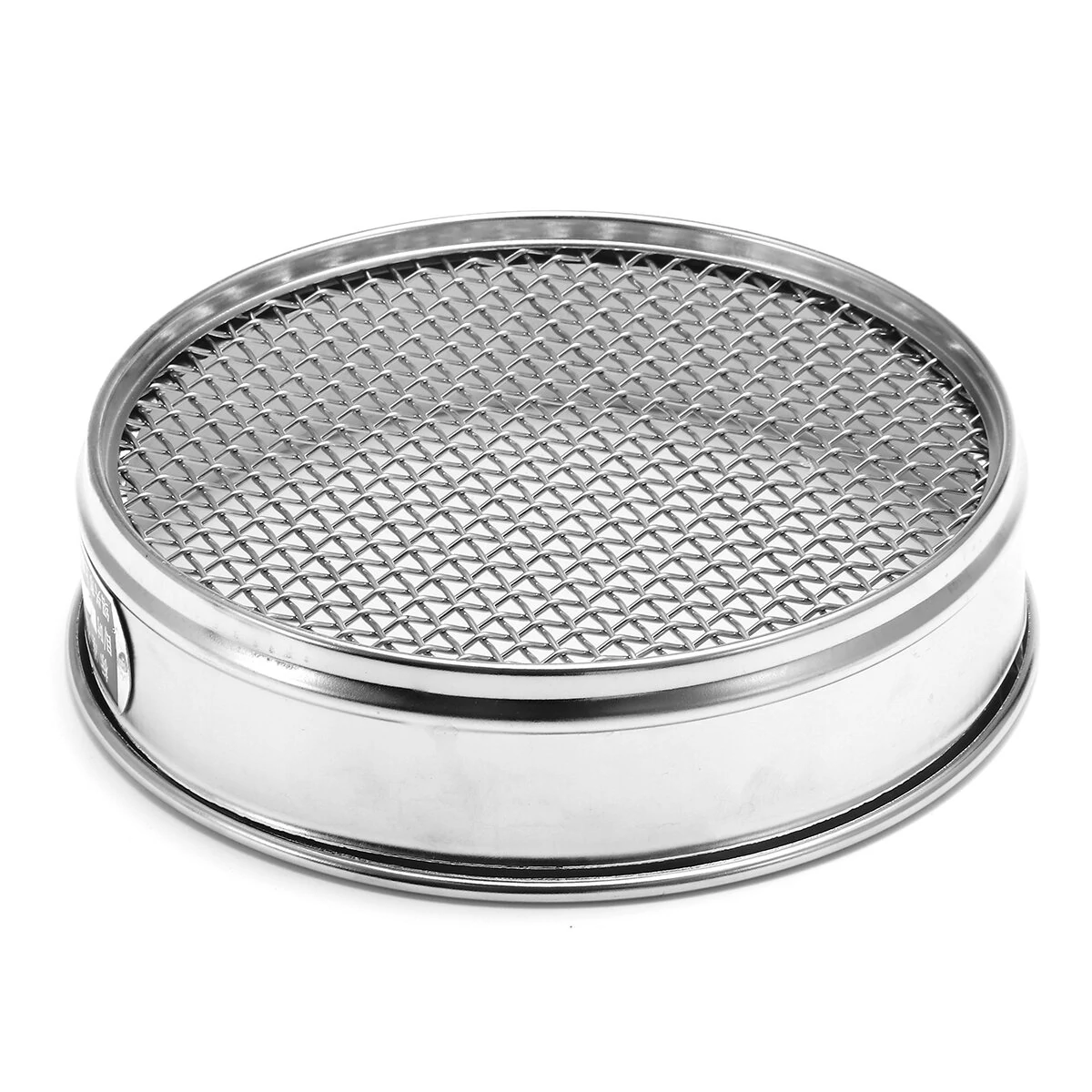 Lab Standard Test Sieve - 20cm Stainless Steel - 4/5/6 Mesh 4.75-0.15mm Aperture - Image 2