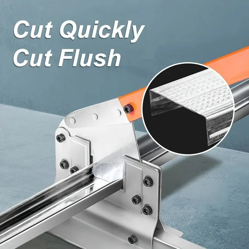 Light Steel Keel Cutter | Manual Wire Duct & Din Rail Cutter - Lever Saving Tool - Image 4