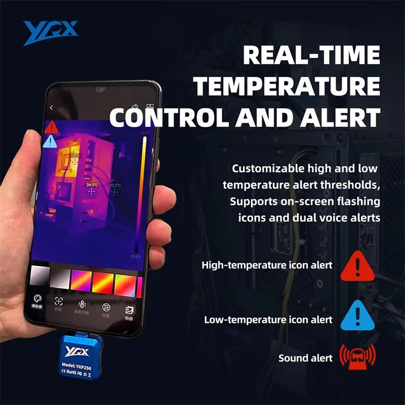 FLIR One Gen 3 - 160x120 Thermal Camera for Android | High/Low Temp Tracking - Image 3